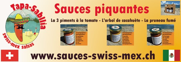 Tapa-Sabllia salsas à la foire d'Yverdon