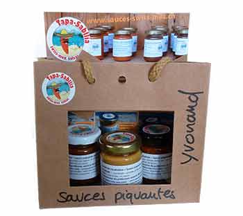 sauces piquantes swiss-mex d'Yvonand